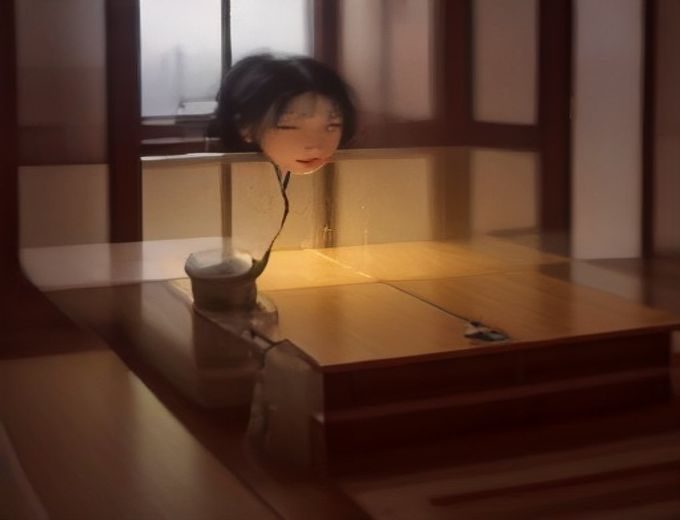 专业媒体分析室内研究员正在整理张柏芝裸照事件相关公开资料，桌面摆放着法律文书与媒体报道档案，暖棕色灯光营造严肃专业氛围